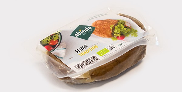 Seitan Tradition met pompoen en appel